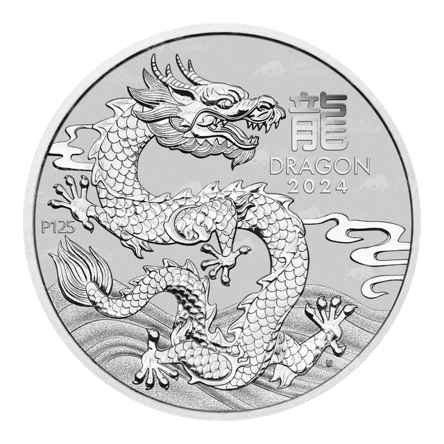 1 oz 2024 Lunar Year of the Dragon Platinum Coin | Perth Mint