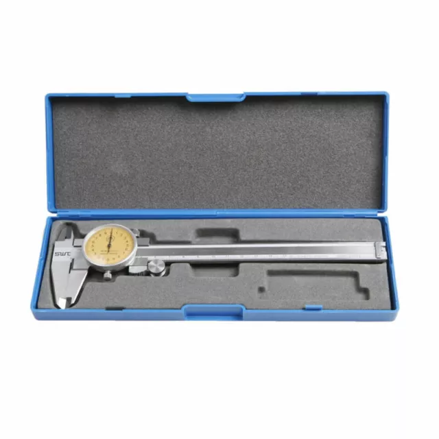 Dial Vernier Caliper Gauge Micrometer Tool Stainless Steel 0-150mm Dial Caliper