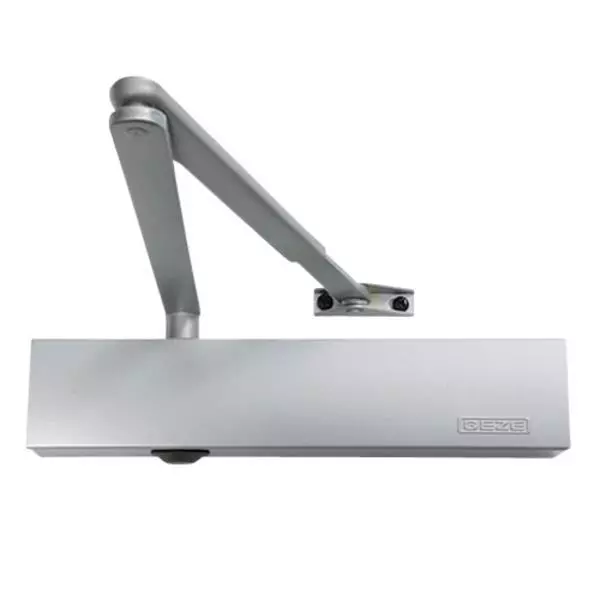 L27492 - GEZE TS4000S Size 1-6 Overhead Door Closer - Silver