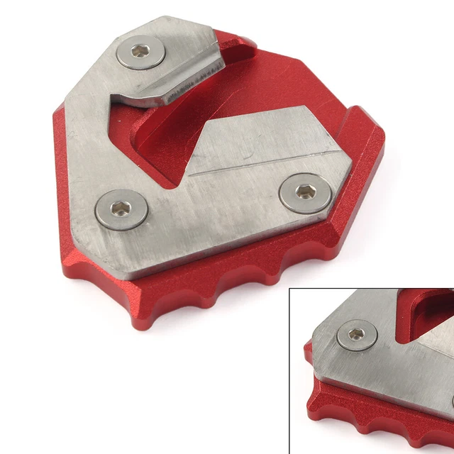 Kickstand Motorcycle Side Stand Enlarger Foot Plate Fit For BMW S1000XR 2014-18