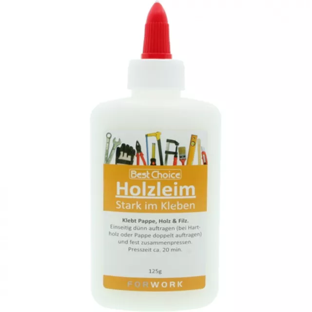 Holzleim Leim Klebstoff Basteln Holzkleber Kleber Pappe Filz Holz