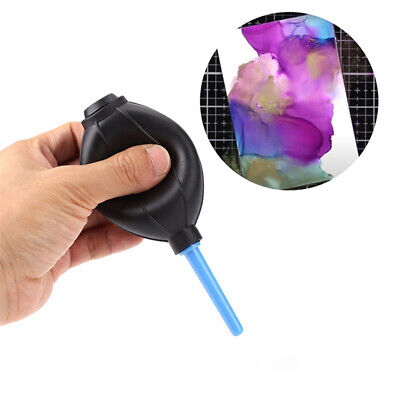 Soplador de aire de tinta de alcohol para manipular el movimiento de tinta de alcohol hecho a mano CraftAGTU