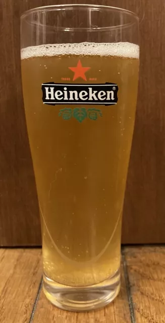 Heineken 0,25l ARC (12 Oz) Etched Beer Glass/Perfect Condition!