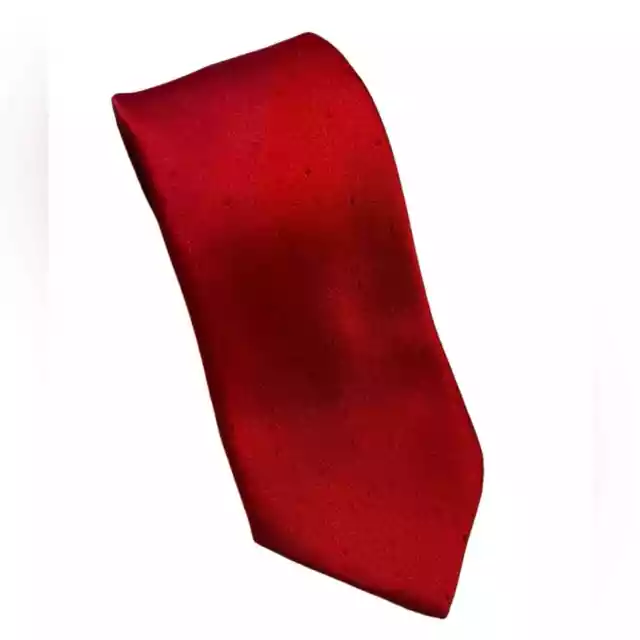 YVES SAINT LAURENT Men’s Red silk Tie $49.88 - PicClick