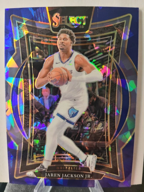 JAREN JACKSON JR 2023-24 Panini Select Blue Cracked Ice