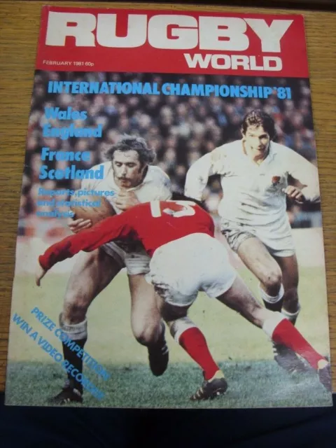 Feb-81 Rugby World Magazine: Volume 21 Number 02 - International Championship 81