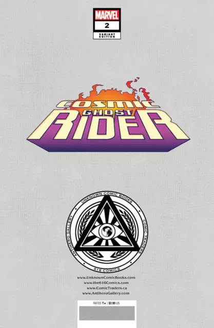 Cosmic Ghost Rider #2 Unknown Comics Marco Mastrazzo Exclusive Virgin Var (04/05 2