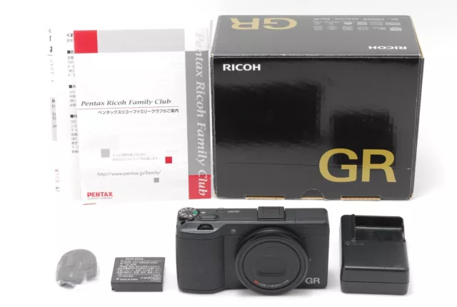 [MINT in Box] Ricoh GR 16.2MP APS-C CMOS Compact Digital Camera From JAPAN *217