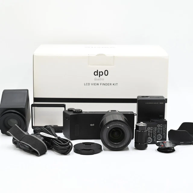 SIGMA DP0 QUATTRO LCD VIEW FINDER KIT Compact [Top Mint] US STOCK