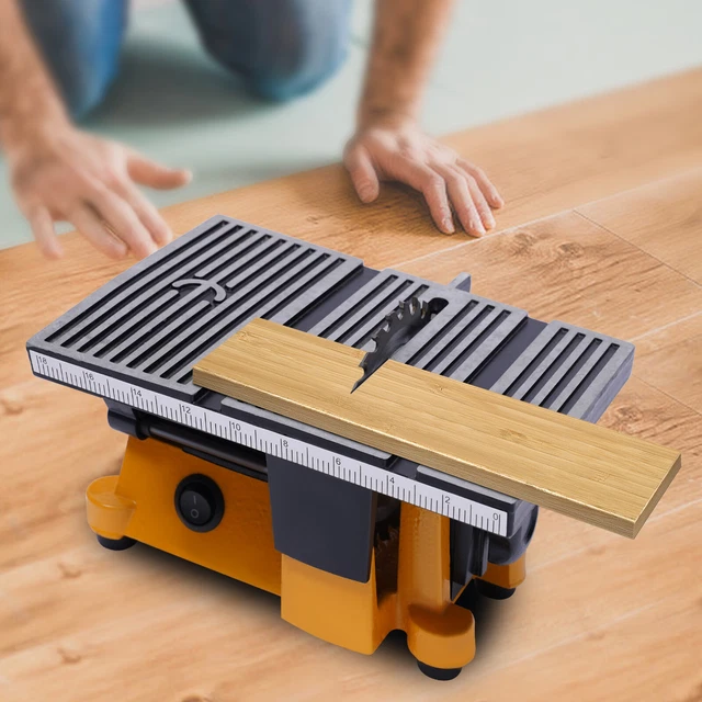 4" Mini Electric Table Saw | 4500rpm Bench Saw Wood Plastic Cutter Cutting Tool
