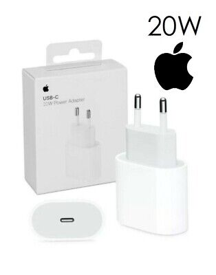 Chargeur iPhone Apple 20W PD USB‑C Adaptateur Secteur prise EUR iPhone 14 13 12