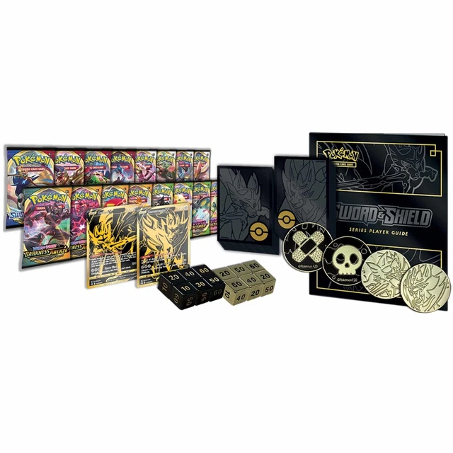 Portefeuille Ultra Pro 4 Poches Pour Cartes Pokémon Épée Et Bouclier - Contient 10 Pages - Capacité 40-80 Cartes - 9