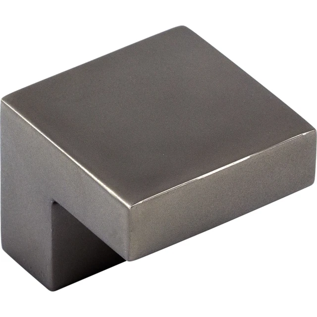 Top Knobs Cabinet Square Knob 5/8 Inch (c-c) Ash Gray
