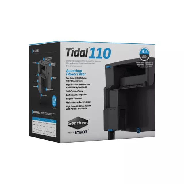 SEACHEM TIDAL FILTER 110gal 120V 60Hz