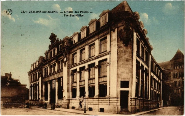 CPA CHALONS-sur-MARNE - L'Hotel des Postes (985417)