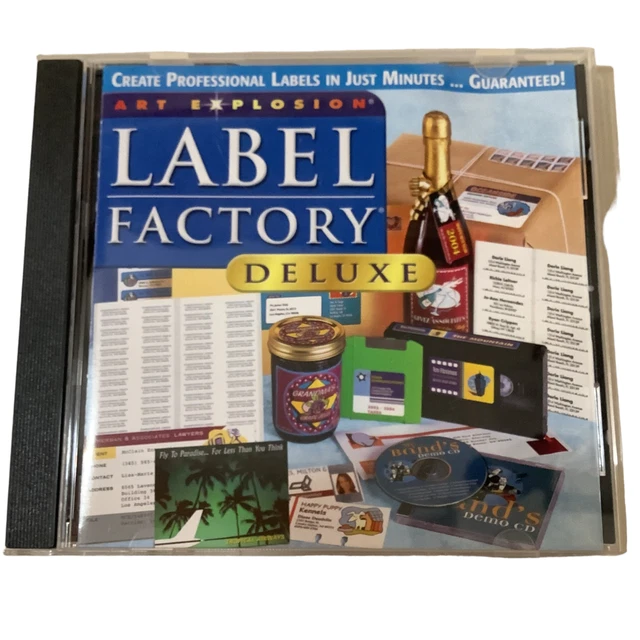 SCRAPBOOK PC SOFTWARE Art Explosion Scrapbook Factory Deluxe DISC 2