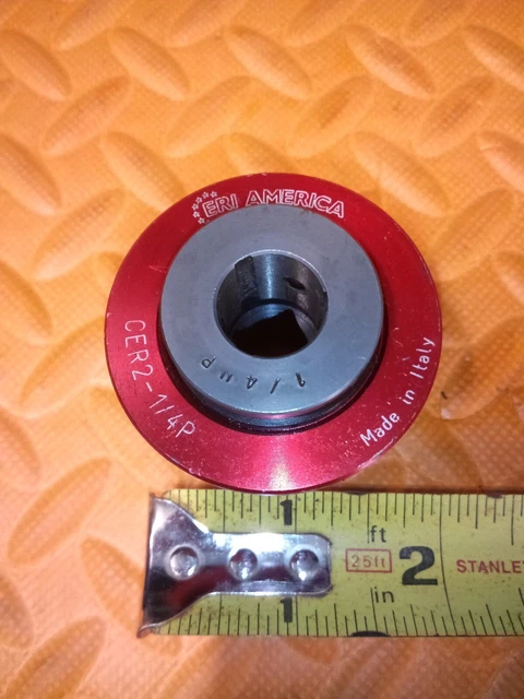 ERI America Quick Change CE 2 Tapping Collet CER2-1/4P Size 1/4" Pipe Tap .250