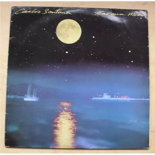 Carlos Santana Havana Moon Lp With Inner Sleeve (Light Use On Record/Some Edge W