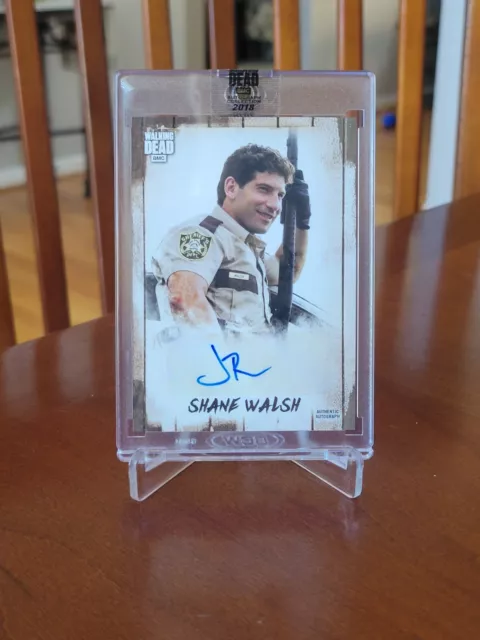 2018 Topps Collection Walking Dead Jon Bernthal Shane Walsh Auto 52/80