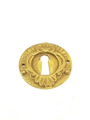 NEUF ancien stock SERRURE DE TIROIR PARKER PLAQUÉ LAITON CLAIR 
