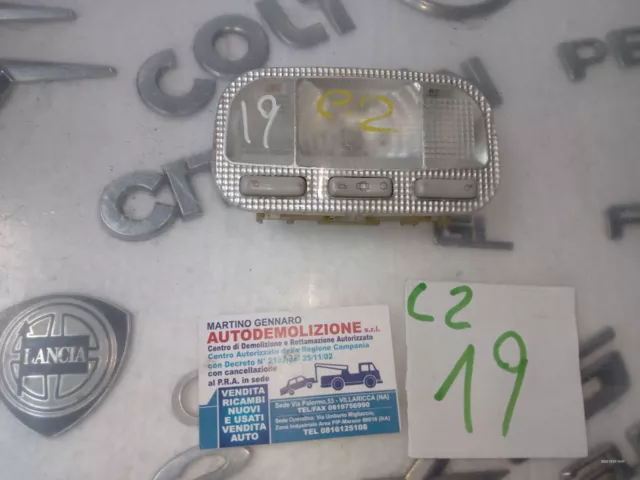 Luce Di Cortesia Plafoniera Interna Citroen C2 C3 Dal 2002 Al 2009 C4 C5 C8