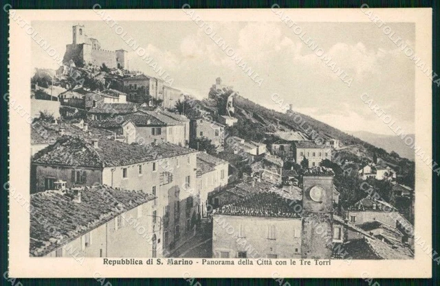 San Marino Città Tre Torri cartolina RT1109