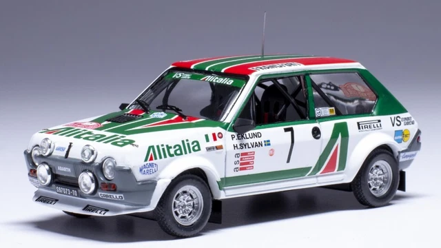 FIAT ABARTH 124 RGT 52 GOBIN/GRIMALDI WRC RALLYE MONTE-CARLO 2022