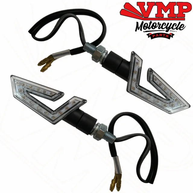 LED Indicators Turn Signals for Streetfighter Motor Bike Motorcycle Quad PAIR
