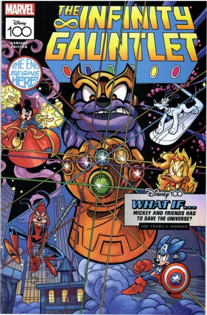 The Amazing Spider-Man #23 DISNEY100 Infinite  Gauntlet Variant NM-