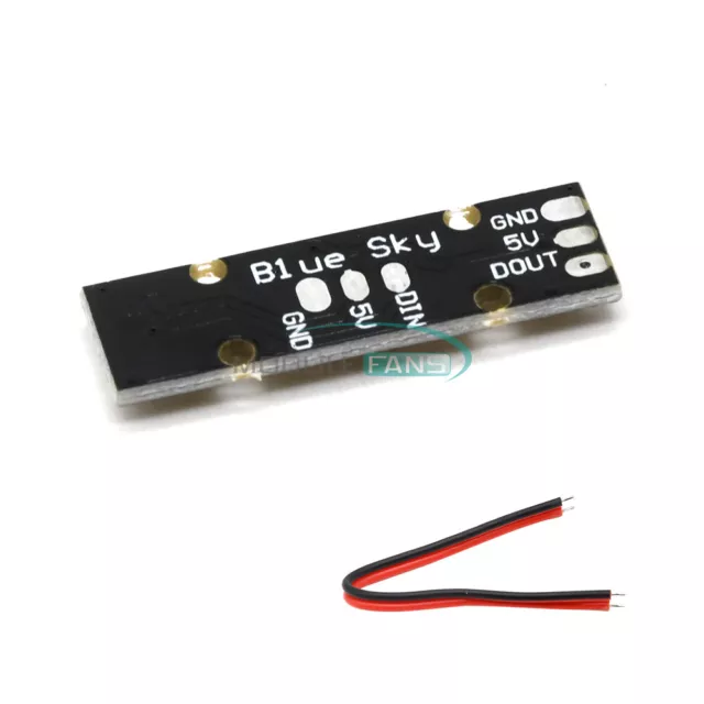 WS2812B RGB 5050 4 LED Strip Light Board For RC Flight Controller NAZE32 CC3D