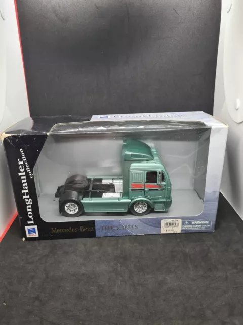 NewRay Long Hauler Collection Truck 1:32 Scale Mercedes Benz 1853 S New Vintage