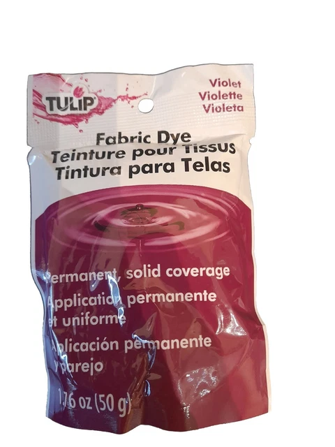Bolsa De Tinte De Tela Permanente Tulipán Violeta Brillante
