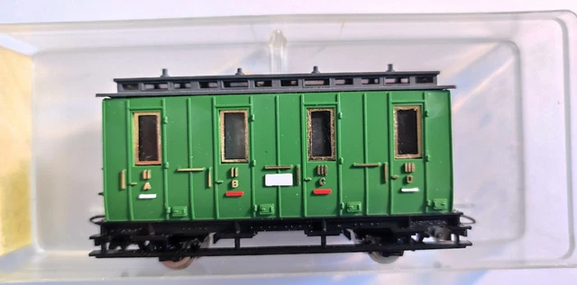Remorque Mixte 1ère/2ème Classe RTG Jouef - Époque 4 (1971-1990) - Occasion - Modèle Réduit Train