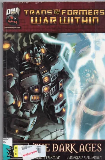 Transformers War Within The Dark Ages TPB Graphic Novel 2004 Ex-Lib Reader Copy