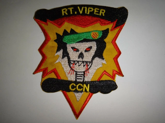 VIETNAM WAR US 5th Special Forces Group MACV-SOG RT VIPER CCN Patch £10 ...