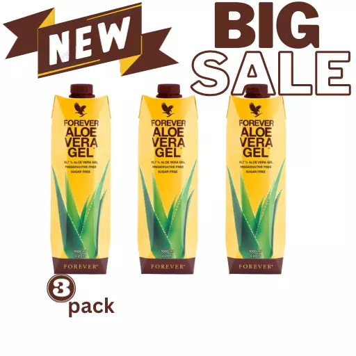3X ALOE VERA Gel Forever Living Drink 1L 60.99 PicClick UK
