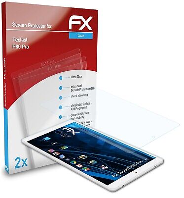 atFoliX 2x Displayschutzfolie für Teclast T40 Pro Schutzfolie klar Folie 