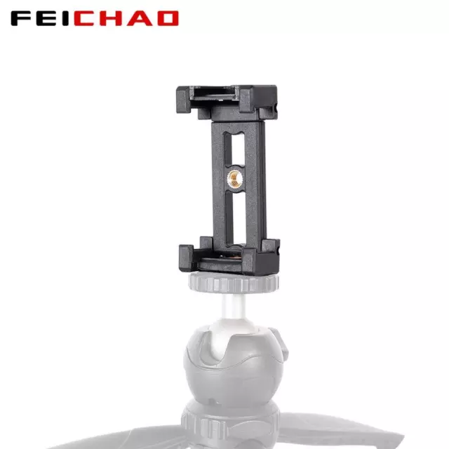 FEICHAO Bike Bicycle Cell Phone Tripod Mount Holder Clamp Selfie Monopod Adapter