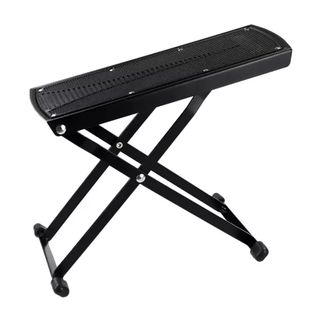 Tabouret de pied de guitare pliant, support de repose-pieds pour guitare