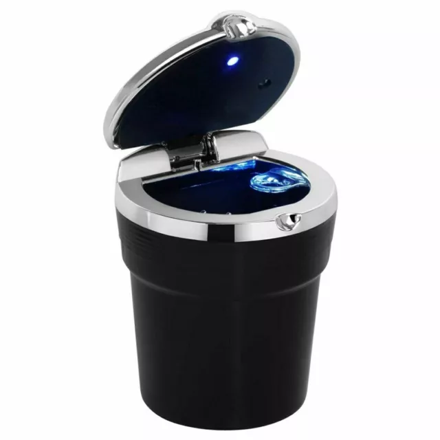 Portable LED Auto Car Cigarette Ashtray Cup Holder Safe And Convenient