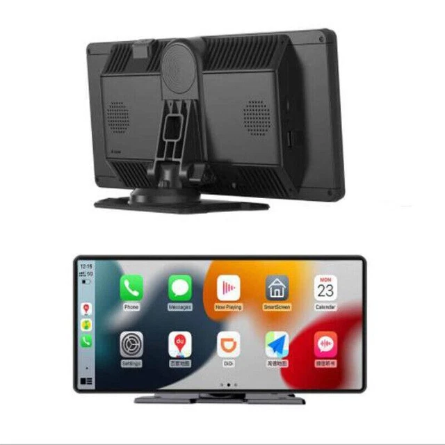 TRUCK BUS RV 10.36"HD Carplay Android Auto Monitor DVR Dual Lens Backup