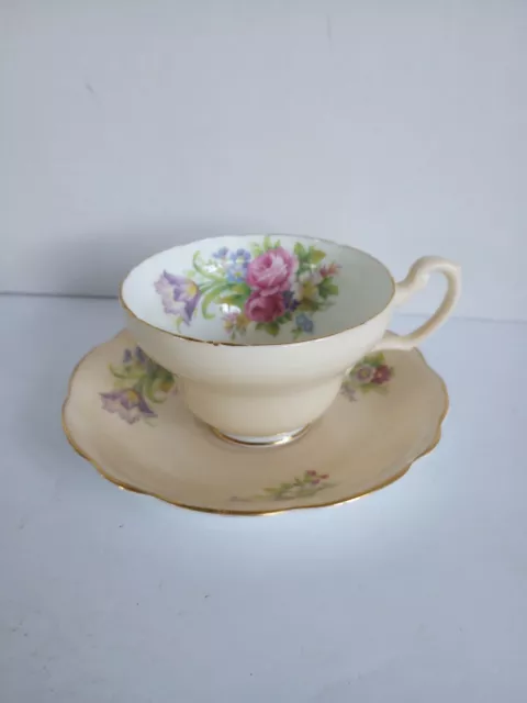 England Old Foley James Kent ltd Staffordshire  Bone China Teacup Saucer