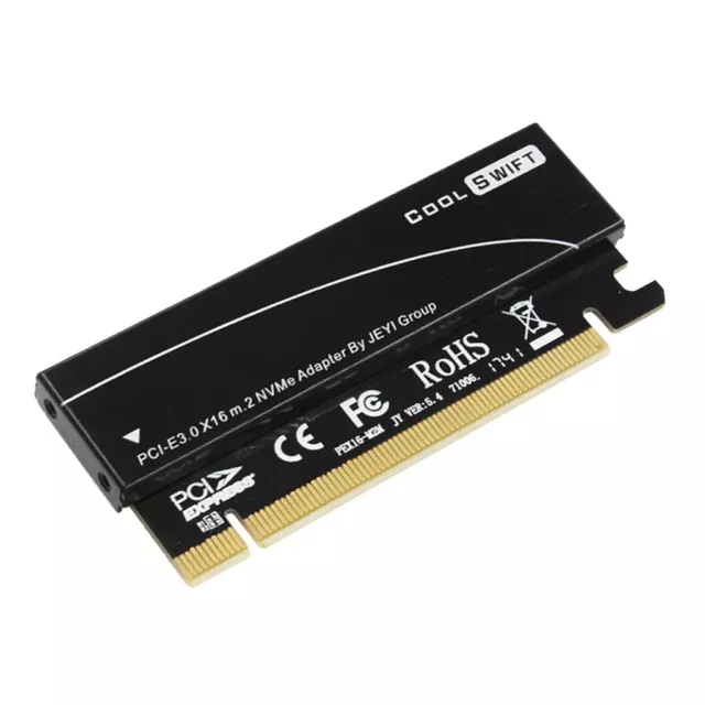 NVME Adapter PCIe x16, M.2 Festplatten Key M auf PCI Express Erweiterungskarte