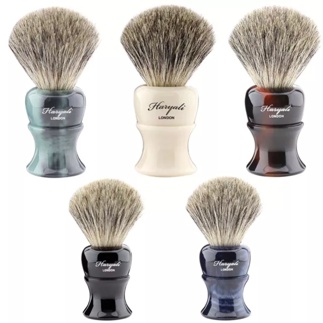 Premium Men's Real Badger Hair Bristles Beard Wet Shaving Brush With Gift Box