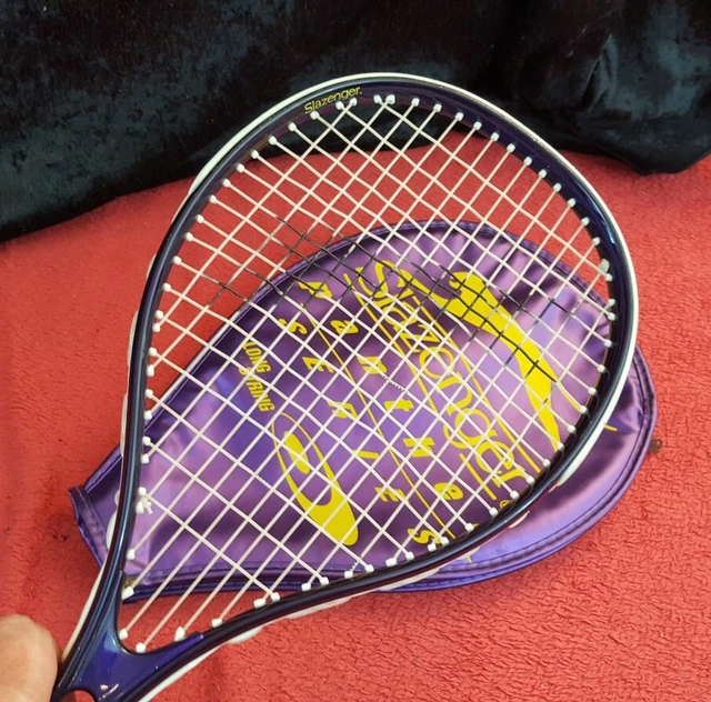 Raquette De Squash Slazenger Panther Plus Avec étui, Tête 460 Cm², Occasion