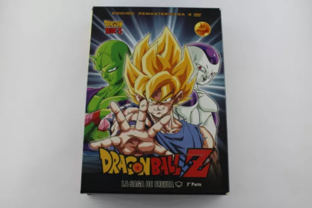 Serie Dvd Dragon Ball Z Box 3 La Saga De Freeza Freezer 2ª Parte