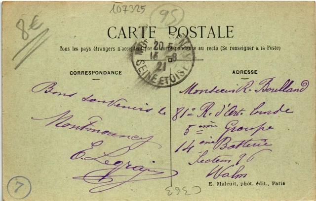 CPA MONTMORENCY - Le Vieux Pont de la rue des Granges (107325) 2