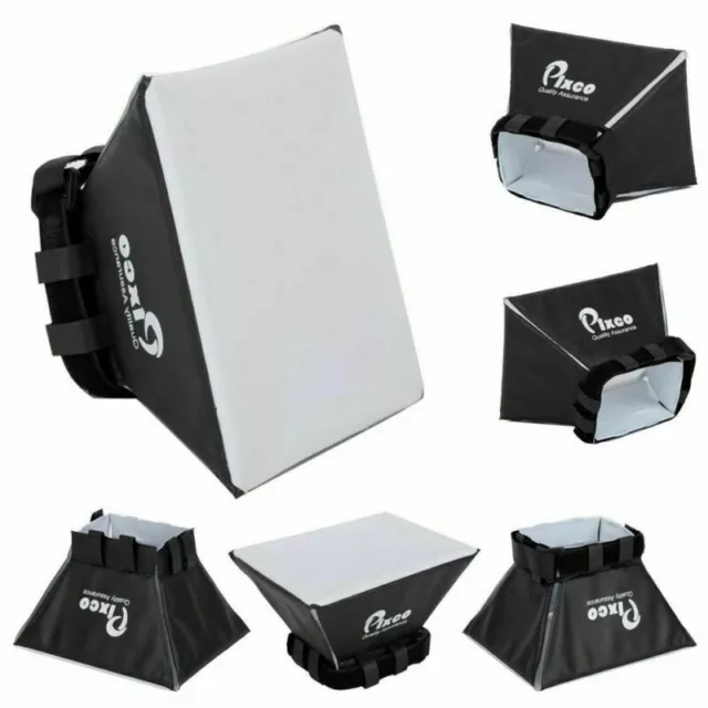 New Generic Foldable Soft Box Flash Diffuser Dome For Canon Nikon Sony Pentax