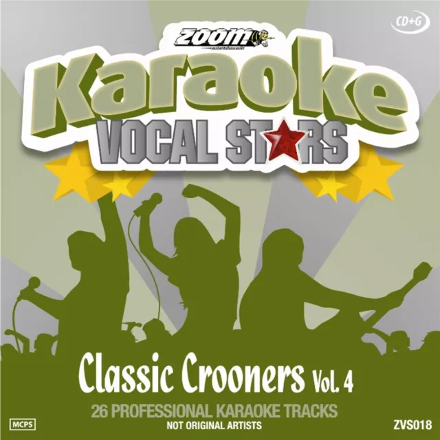 Zoom Karaoke Vocal Stars Band 18 CD + G - Classic Crooners Vol.4 - Dean Martin