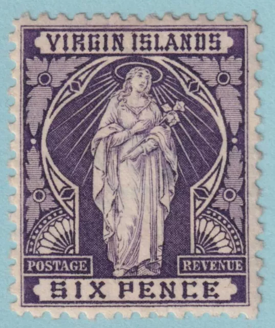 Virgin Islands 25  Mint Hinged Og * No Faults Very Fine! - Jht